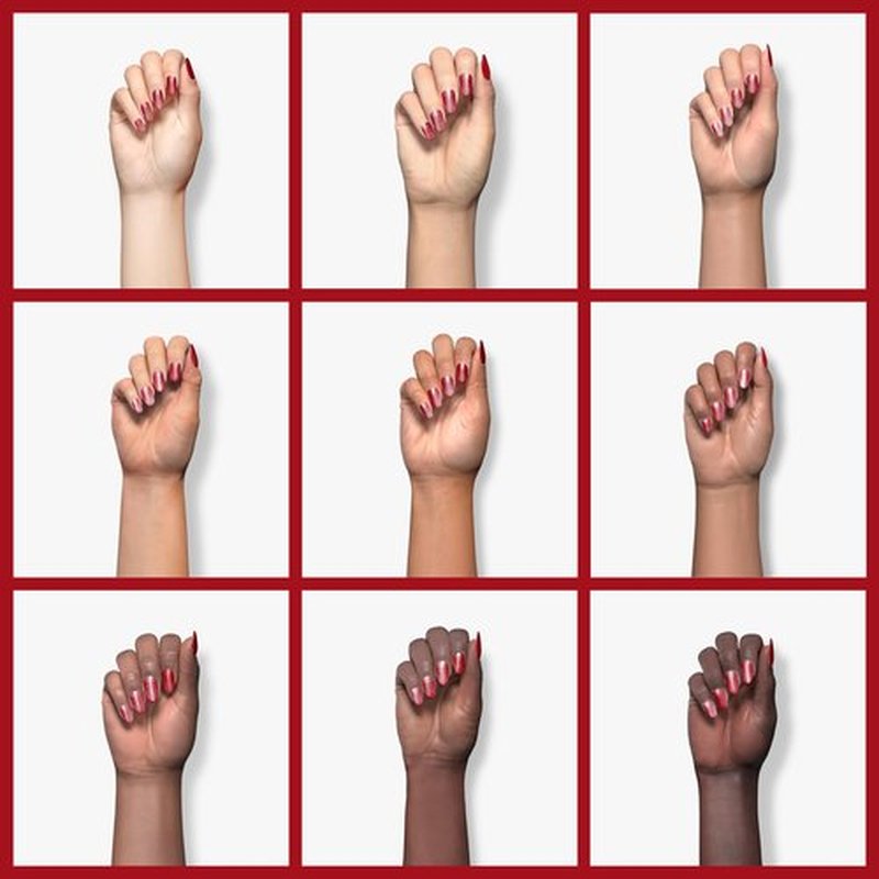 MEMEDA Gel Nail Polish, UV Nail Lacquer, Red Nail Polish,With Led Lamp 0.5 fl oz …