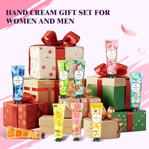 Skiennix Mini Hand Cream Gift Set - 120 Pack Travel Size Lotion for Dry Cracked Hands | Perfect Teacher Appreciation & Valentine's Day Gifts