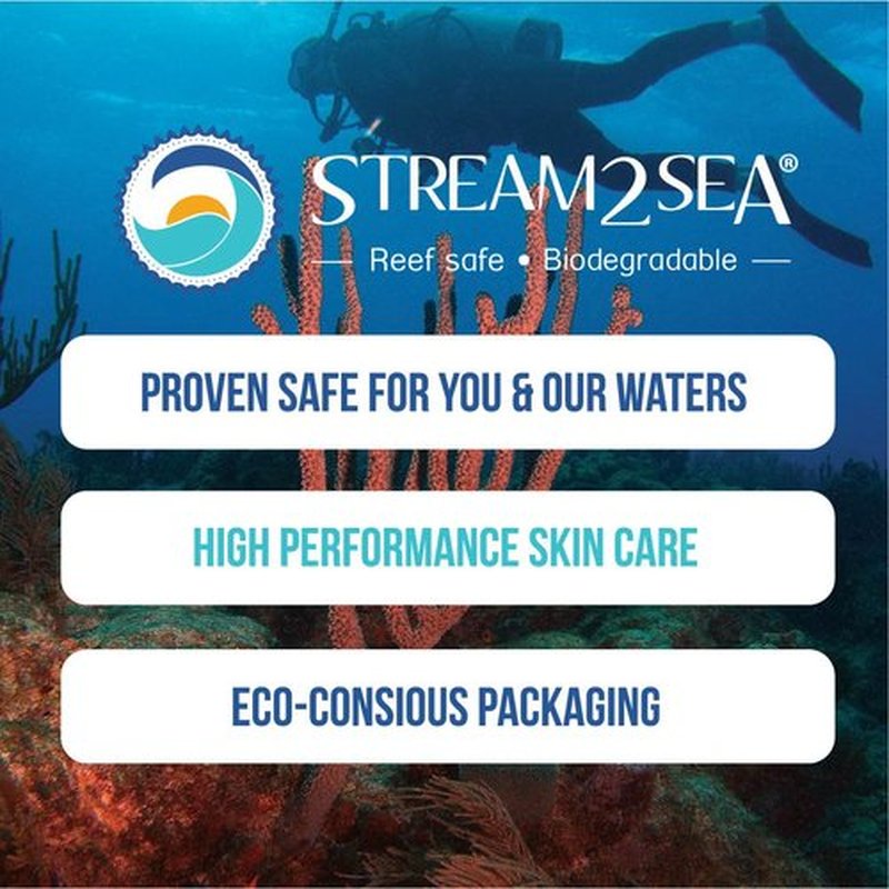 STREAM 2 SEA Boaters and Campers Hair Shampoo and Conditioner Set, 4 oz Reef Safe Fragrance Free All Natural Shampoo and Conditioner For Camping, Hiking and Boating, Paraben Free Hair Care