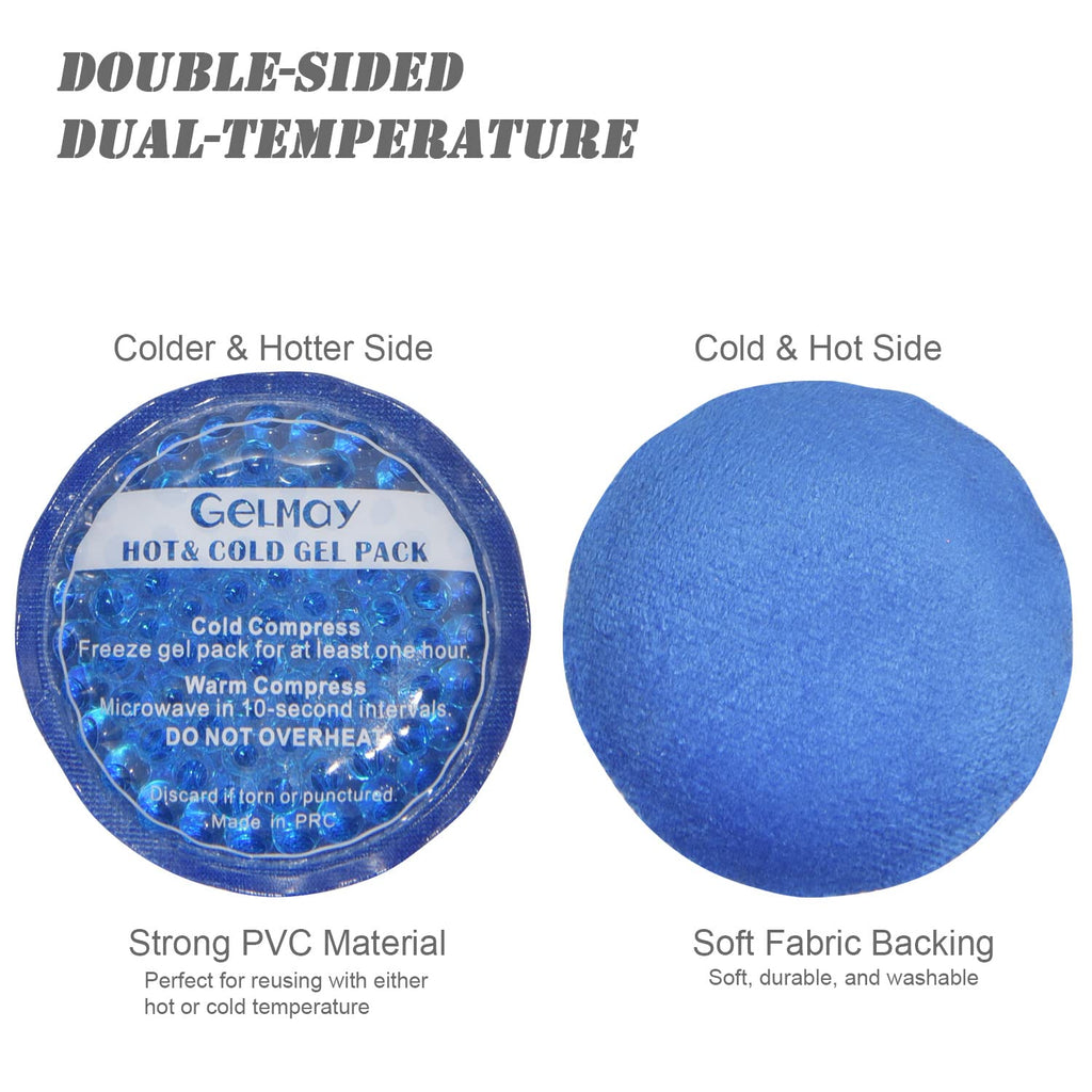 Ice Eye Patches for Puffy Eyes, Cooling Medical Eye Patch Pad Gel Pack Cover Eyepatch Cold Hot Therapy Eye Bags Dark Circles After Surgery Adult Kid (2PCS)