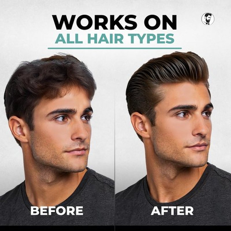 Gentlemen Republic Hair Gel - 8oz Professional Formula for 24-Hour Shine & Hold | Alcohol-Free, Humidity Resistant