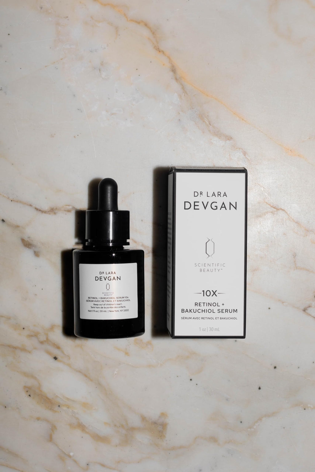 Dr. Devgan Scientific Beauty, Retinol + Bakuchiol Serum 10x
