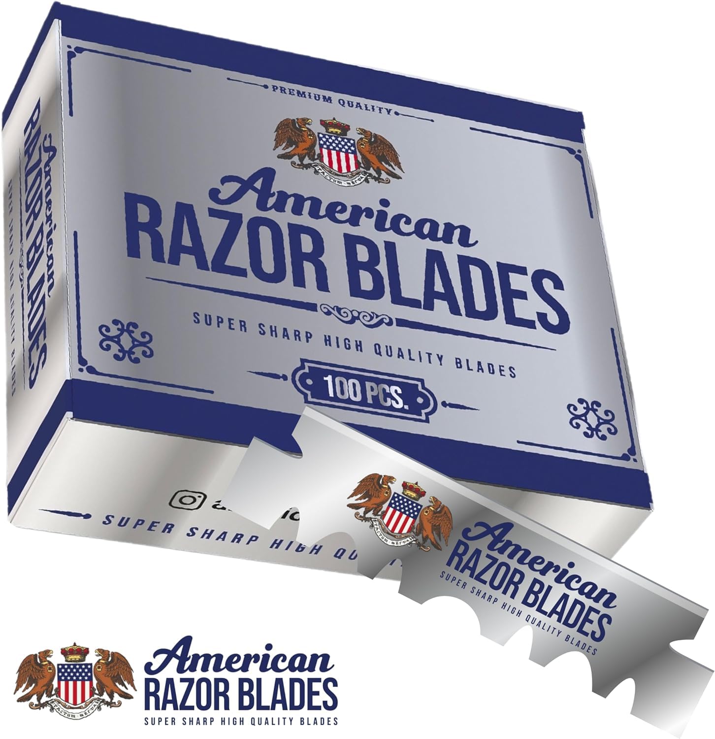 American Razor Blades from The Shave Factory - Single Edge Razor Blades (4)