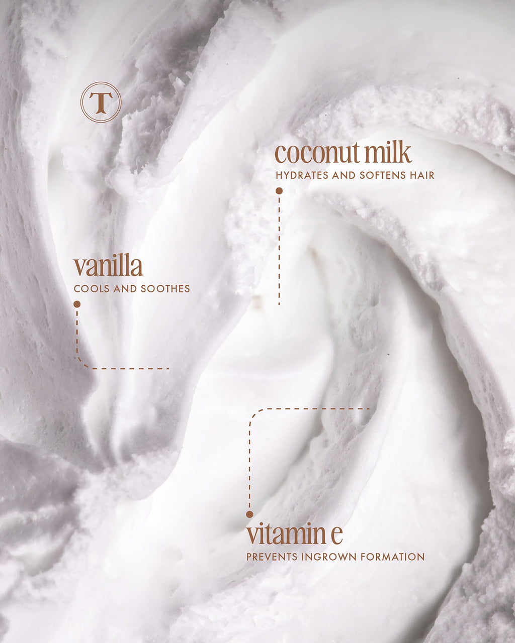 Truly Beauty Coco Cloud Shaving Cream for Women Sensitive Skin Whipped Shave Butter for Legs, Pubic Hair, Underarm, Body, Intimate Bikini Area, etc. 1.3 OZ