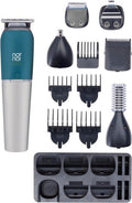 no!no! Men's Multi Groomer - All-in-One Electric Trimmer for Face, Body, Nose & Ears - Rechargeable