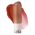 Laka Soul Vegan Lip Balm (4 Shades) Tinted, 3.9g/0.13oz, Deep Nourishing Plant-Based Lip Moisturizer, Vegan Lip Balm for Dry, Cracked and Chapped Lips (#Rosy)