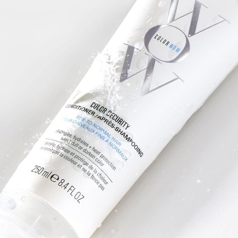 COLOR WOW Color Security Conditioner - Weightless Hydration for Fine Hair | Detangles, Nourishes & Adds Shine with Argan Oil | Color Safe & Heat Protection