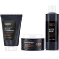 Scotch Porter Beard Care Set: 4oz Leave-in Conditioner, 3oz Balm, 8oz Wash | Non-Toxic, Vegan Formulas Free of Parabens, Sulfates & Silicones