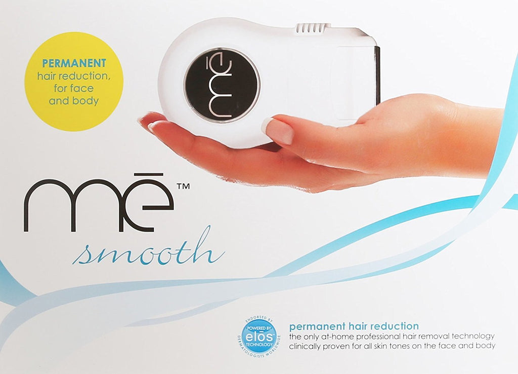 mē Smooth Permanent Hair Reduction Device with FDA Cleared elōs Technology - with 200,000 Pulses