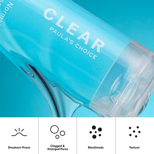 Paula's Choice CLEAR Facial Cleanser - Salicylic Acid Acne Wash for Clogged Pores | Fragrance-Free