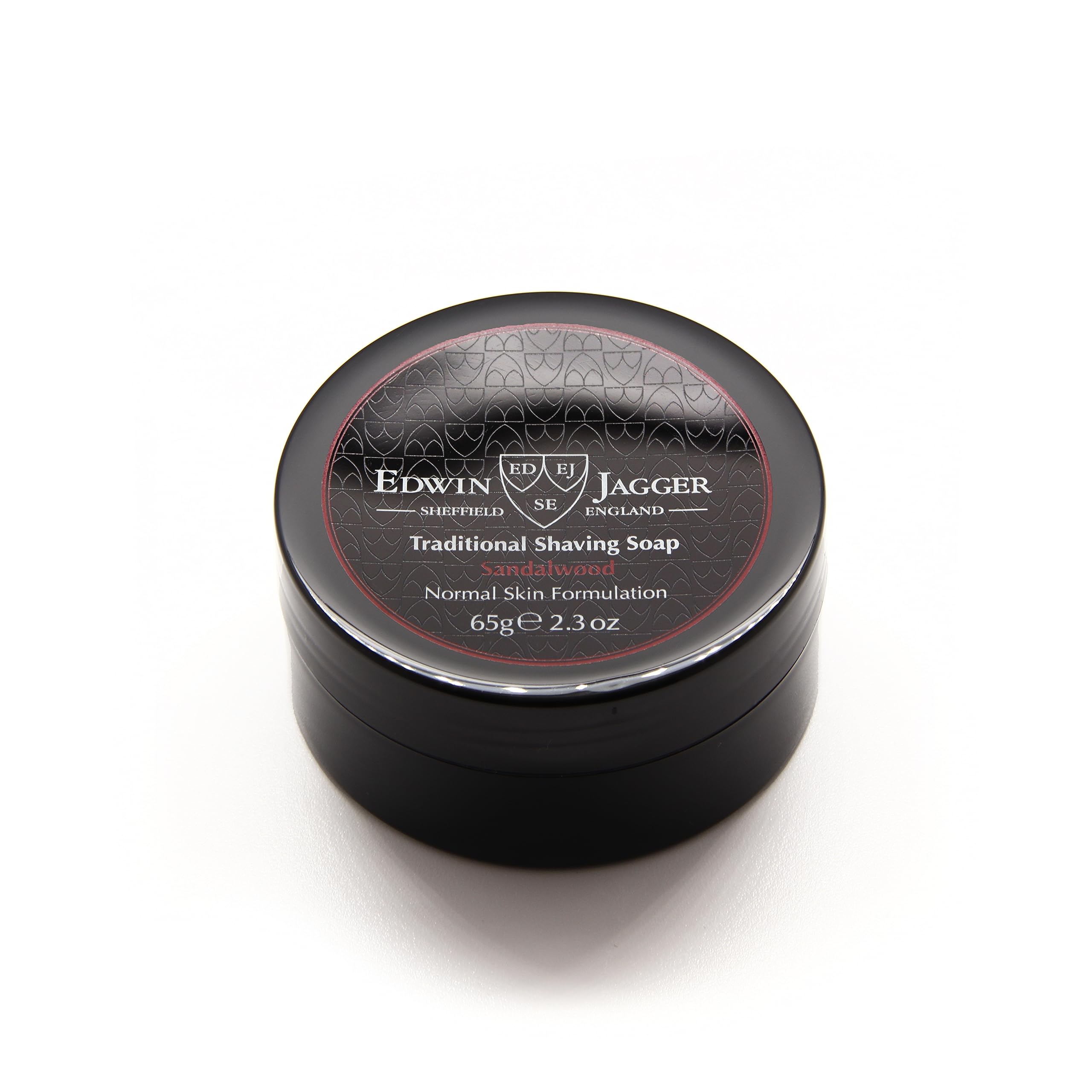 Edwin Jagger SSSWT Sandalwood 99.9% Natural Traditional Shaving Soap 65g Travel Tub