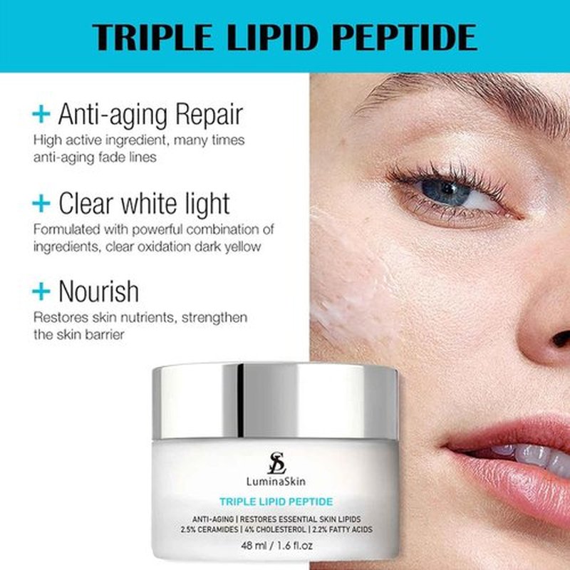Regine Switzerland Triple Lipid Peptide - Advanced Anti-Aging Cream for Radiant, Smooth Mature Skin
