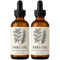 Fari Oil Hair Growth Oil, Organic Holistic Hair Oils for Men with Herbal Infusion Botanical Scalp, Pure Natural Plant-Based Formula, Daily Nourishment for Dry Scalp & Edges (2 PCS)