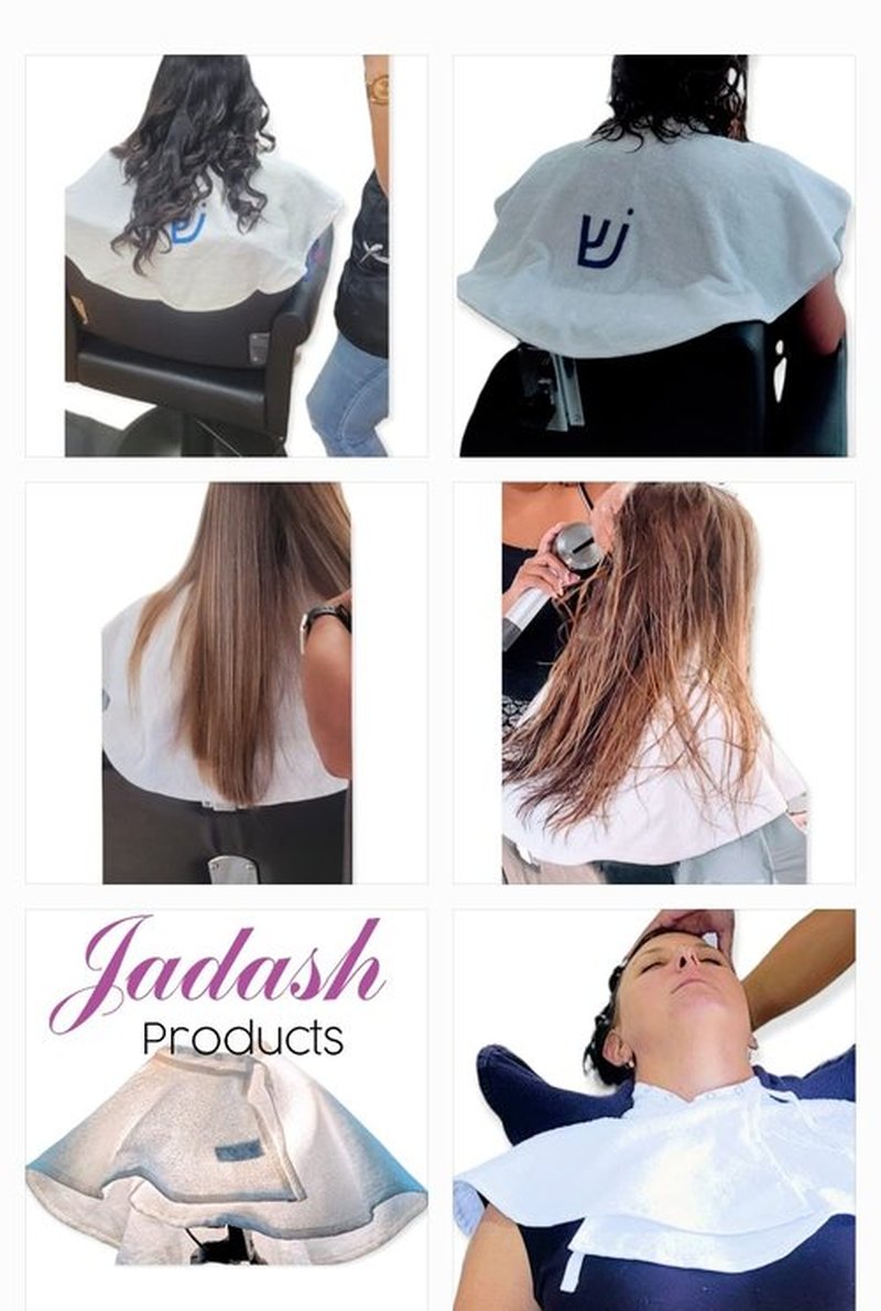 JADASH PRODUCTS New Model of Round Towel with Internal Neck 100% Cotton. Utility Towel/Cape.