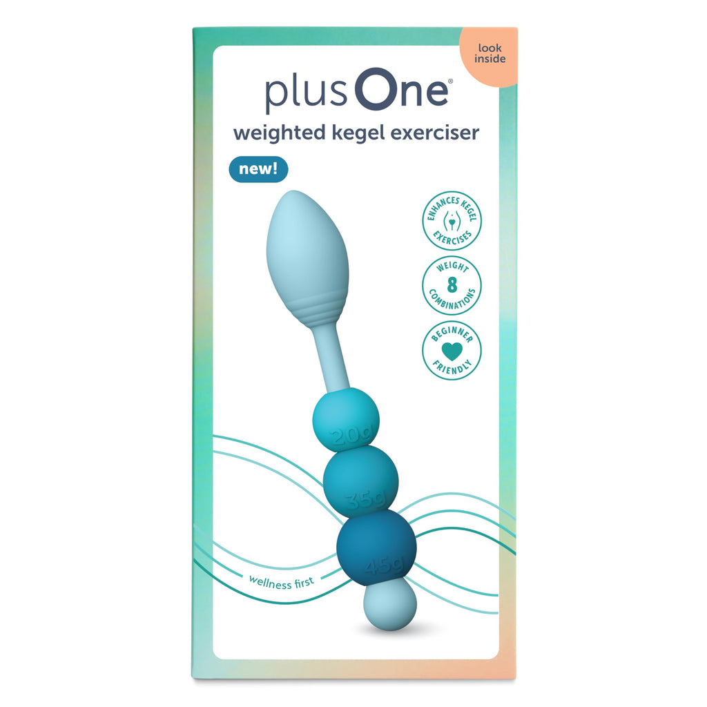plusOne Kegel Trainer, Pelvic Floor Exercises