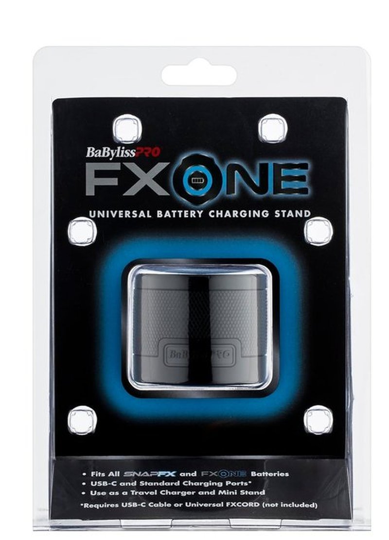 BaBylissPRO FXONE Universal Battery Charging Stand - Efficient Charging Solution for All BaBylissPRO Tools