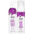 Not Your Mother's Curl Talk Instant Lift Root Hair Spray and Strengthening Volume Foam (2-Pack) - Powered by Biotin, Peptides, and Rice Protein - For Curly Hair Types