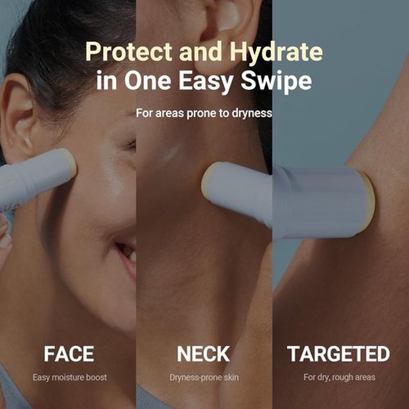 KAHI Aqua Balm Stick - Lightweight Korean Sun Stick & Eye Treatment Balm for Deep Hydration