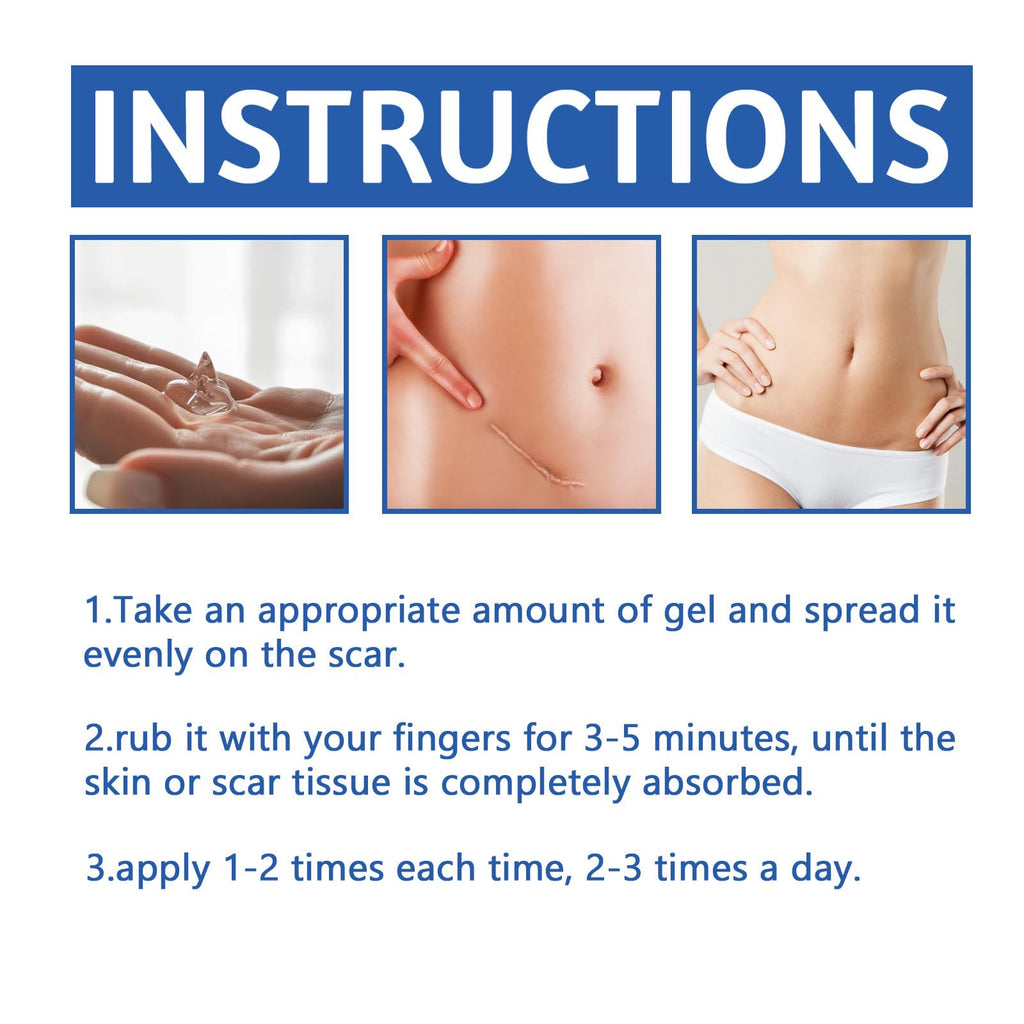 （2 pcs）Scar Removal Cream: Smooth and Tighten Skin, Repair Scars 抚痕祛疤！平滑紧致肌肤 疤痕修护霜