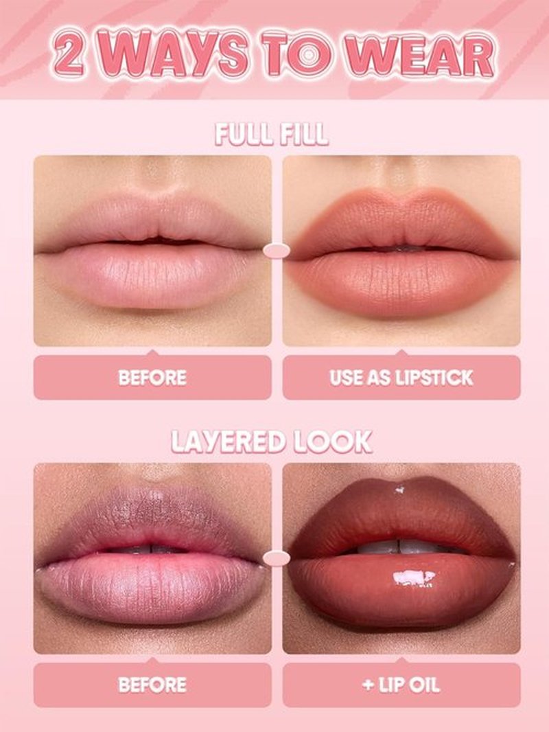SheGlam Cloudline Blur Lip Liner - Long Lasting, Vegan & Cruelty-Free Lip Stain | Ember Cloud