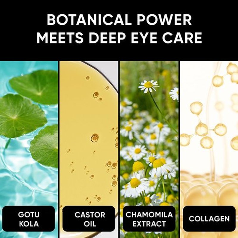 Celor Under Eye Patches - 20 Pairs for Puffy Eyes & Dark Circles - Collagen & Amino Acid Formula