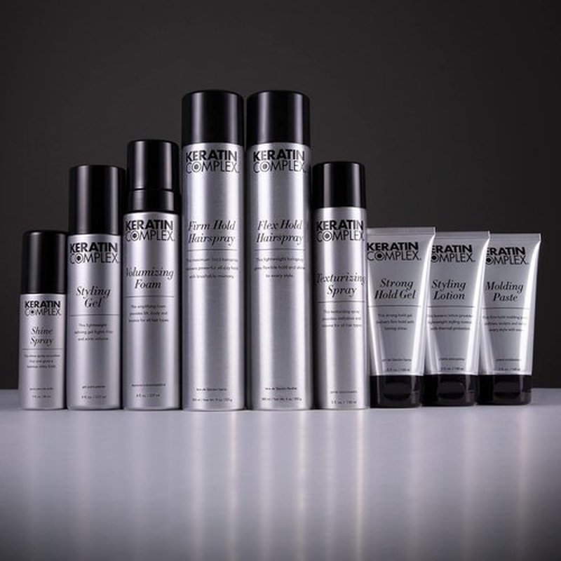Keratin Complex Flex Hold Hairspray - Long-Lasting Hold & Shine | 9 oz. Size