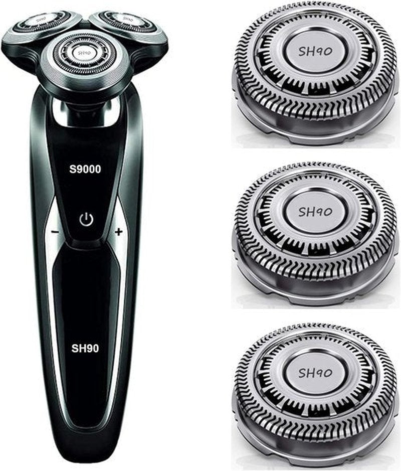 Philips Norelco SH90 Replacement Heads - Compatible with Series 9000 & 8950 Shavers