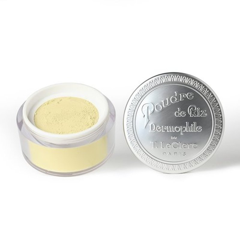 New T.LeClerc - Mattifying Loose Powder 00 Universal - 20 g - Rice Powder for Face, Long Lasting, Mattifying, Matte Finish, Shine-Controlling - Made in France Vegan (BANANE, 20 g (Lot de 1))