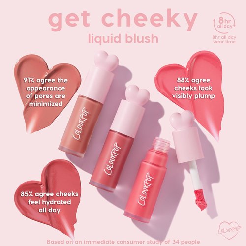 ColourPop Weightless Liquid Blush - Hydrating Cheek Color for a Glowy Summer Look - Wildest Dreams (0.30 oz)