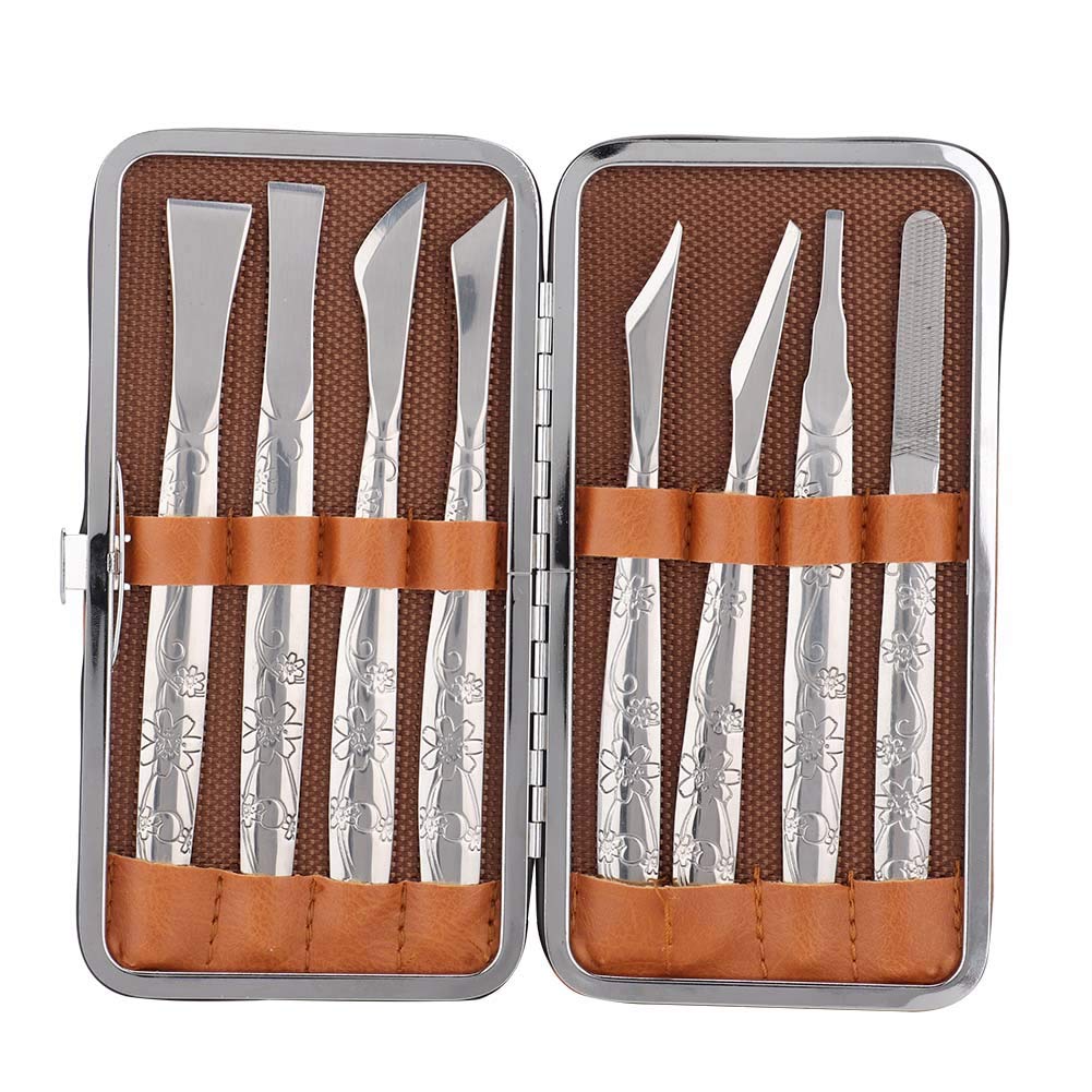Watris Veiyi 8PCS Foot Shaver Pedicure Tool for Women Men Care Feet