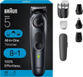 Braun All-in-One Style Kit Series 5 5471 - 8-in-1 Trimmer for Men | Beard, Body & Hair Clippers, Waterproof