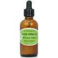 Dr Adorable - Aloe Vera Oil - Pure Natural - 2 oz Amber Glass Bottle with Glass Dropper