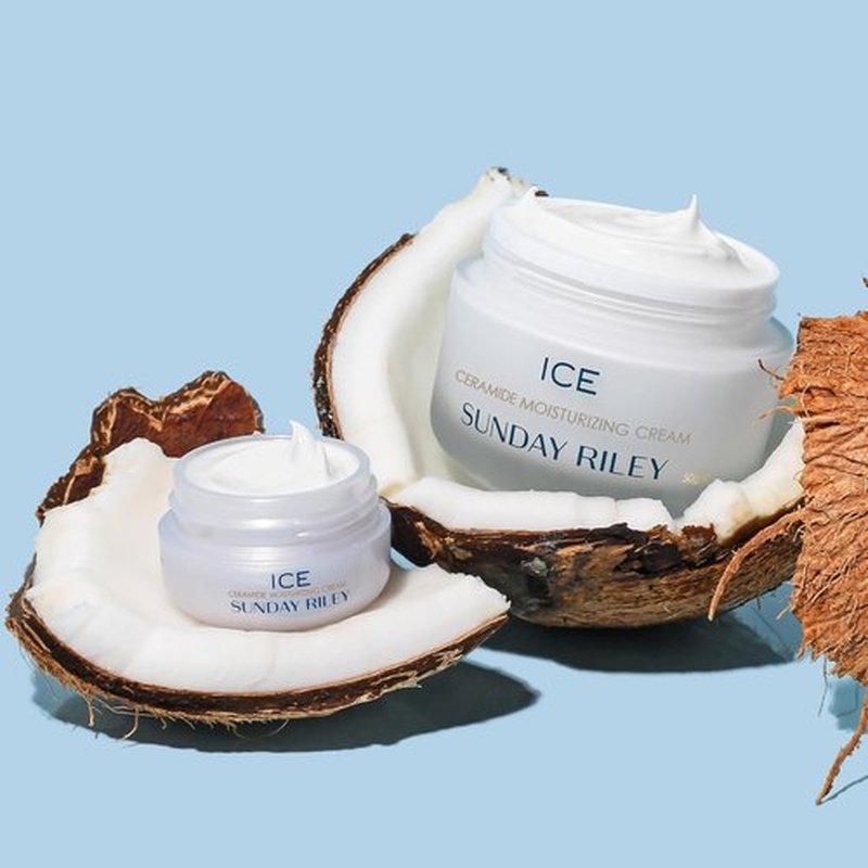 Sunday Riley Ice Ceramide Moisturizer - Hydrating Face Cream for Dry Skin | 1.7 oz