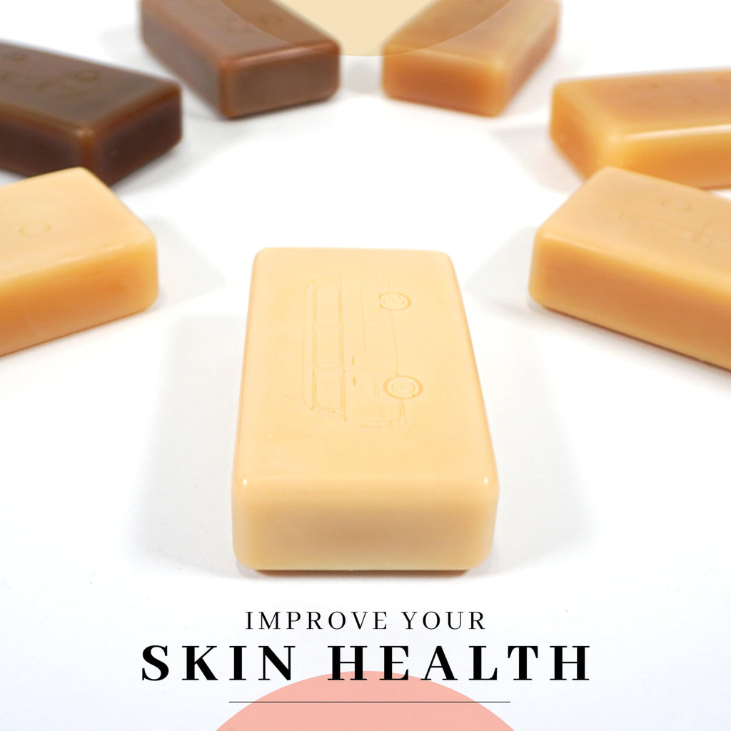 VanMan Beef Tallow and Coconut Oil Bar Soap – Pure Grass-Fed Beef Tallow Soap with Coconut Oil & Kaolin Clay, Subtle Grapefruit Scent, Hydrating & Nourishing, Clean Ingredients, 3.8oz - 10 Pack