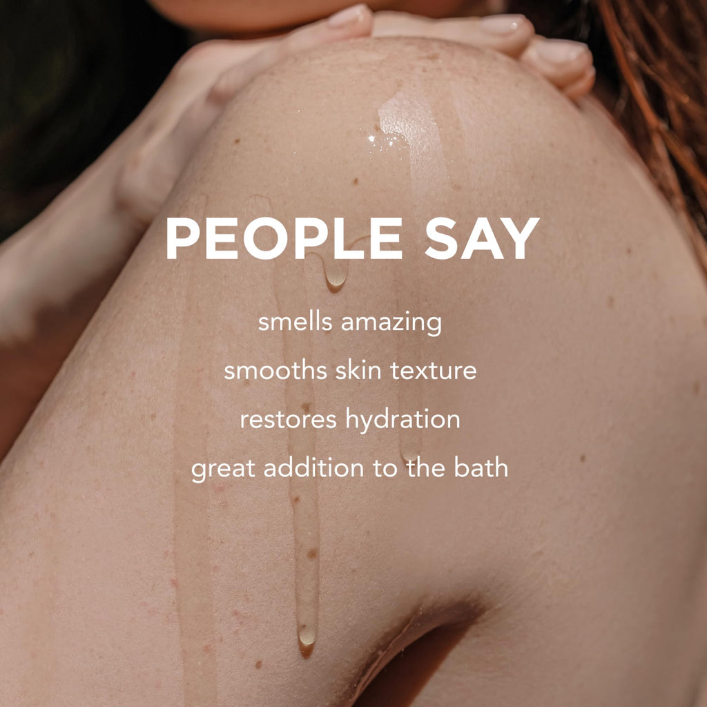 By Rosie Jane Calm Bath & Body Oil - Nourishing Body & Bath Oil to Leave Skin Soft, Smooth & Glowing - Enriched with Lavender, Chamomile & Neroli - Brightens and Boosts Collagen (125ml)