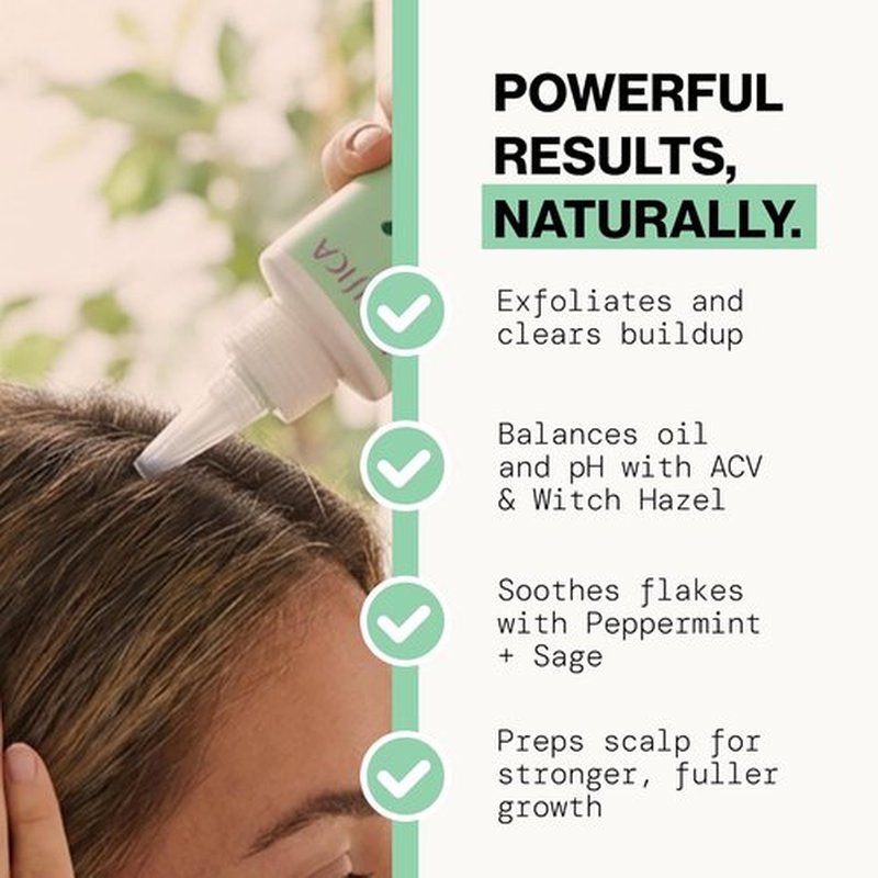 Pacifica Scalp Detox Tonic - Exfoliating Scalp Treatment with Glycolic & Salicylic Acid - 5 oz