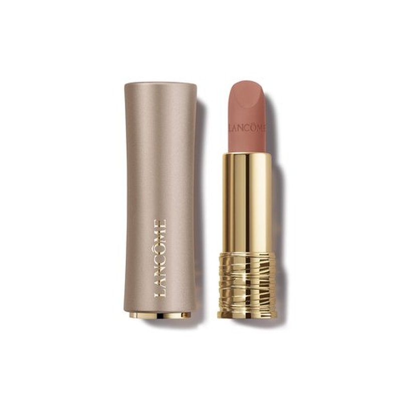 Lancôme L'Absolu Rouge Intimatte Hydrating Matte Lipstick - Buildable & Lightweight Formula with a Soft Matte Finish - Up To 12HR Comfort- 340 Lovers Whispers: warm rosewood nude