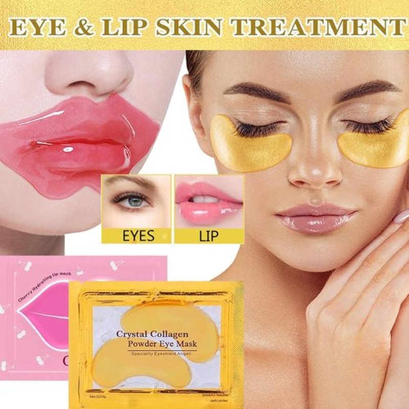 30 Pairs Lip Mask & Eye Mask,Under Eye Patches, Eye Mask for Puffy Eyes,Chapstick Bulk,Mothers Day Gifts,Teacher Appreciation Gifts,Bulk Gifts for Women, Party Favors,Cheer Gifts,Mini Gifts for Women