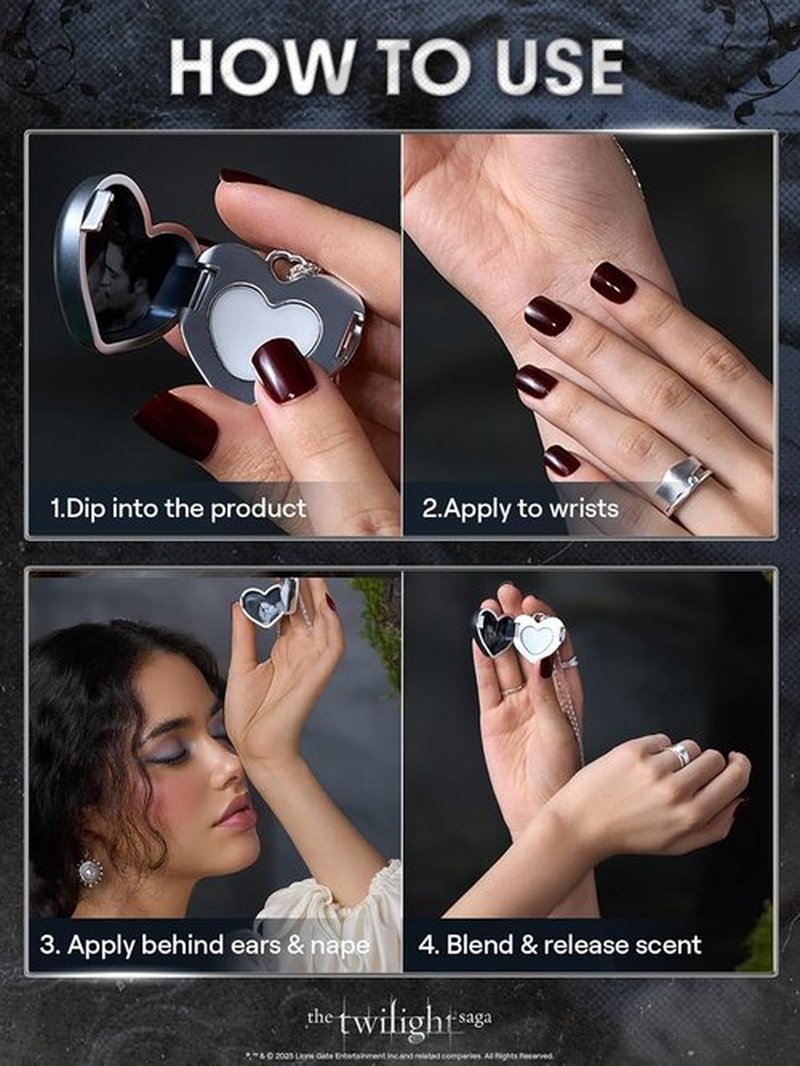 **SHEGLAM Soulmates Solid Perfume - Twilight Saga Inspired Makeup Face Paint for Women & Girls**