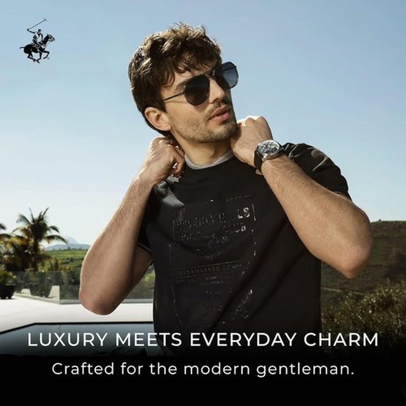 Beverly Hills Polo Club - Men's Natural Whole Body Deodorant Spray - Fresh French Cologne Scent | 4oz Sophisticated Gift
