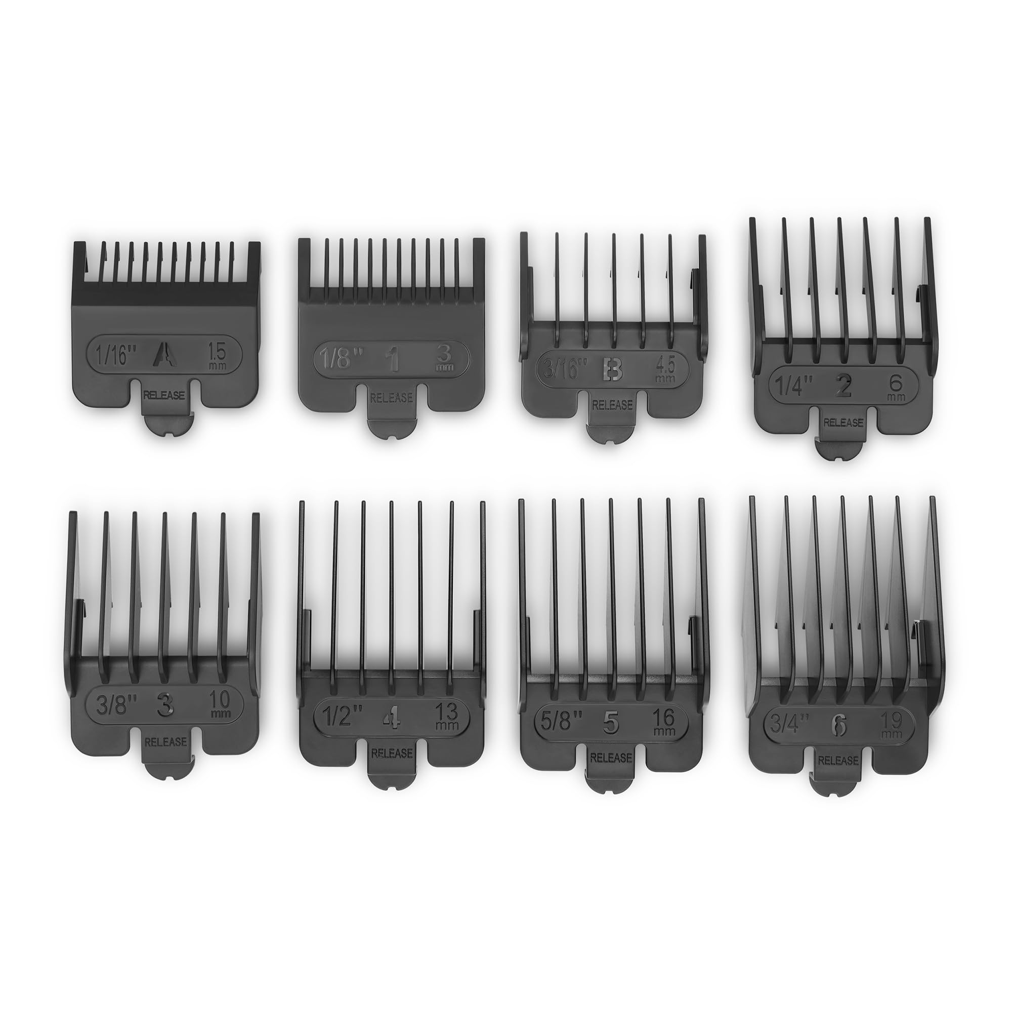 Stylecraft Ace Cordless Hair Clipper, 2.5 Hour Run-time, 6 Blade Guards, Clippers for Men and Women, Lightweight Ergonomic Grip