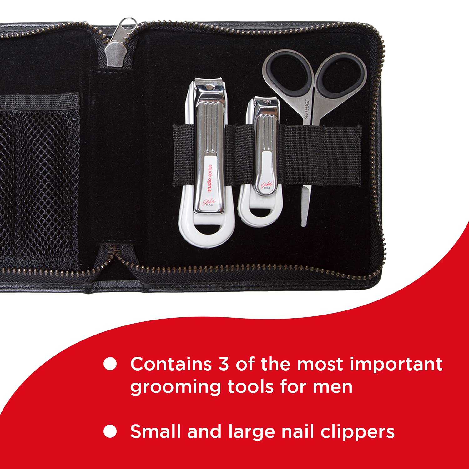 Seki Edge Men's Deluxe Grooming Kit (MS-02)