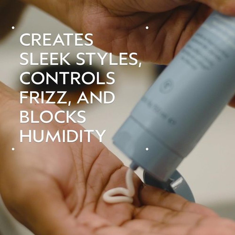 Aveda Smooth Infusion Perfectly Sleek - Heat-Activated Styling Cream for Curly & Coily Hair | Frizz & Humidity Protection | Silicone-Free | 97% Naturally Derived