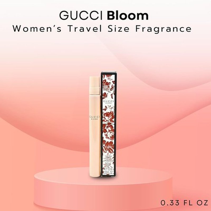 Gucci Bloom Mini EDP Perfume for Women - Floral Fragrance in 0.33 Oz Travel Spray