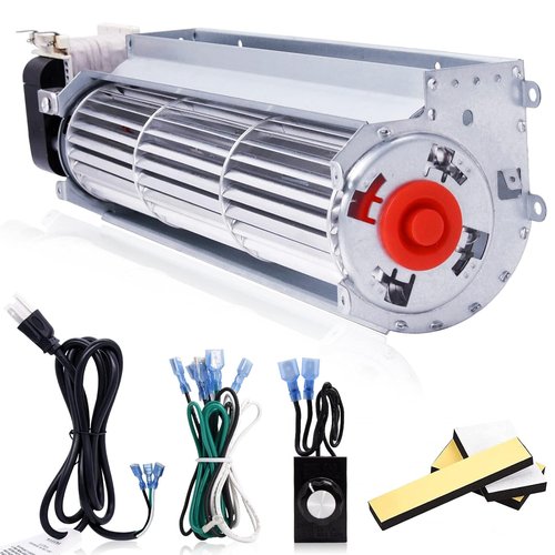 Hiorucet Fireplace Blower Fan Kit - GA3650A, GA3700, GA3750A | Compatible with Desa Tech & FMI