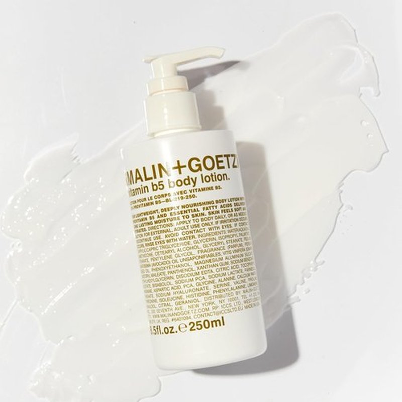 MALIN+GOETZ Vitamin B5 Body Lotion - Lightweight Daily Moisturizer with Avocado & Grapeseed Oils | Hydrating & Nourishing, Bergamot Scented | Vegan & Cruelty-Free