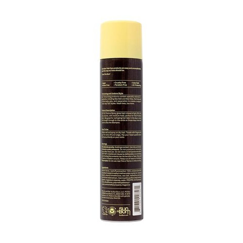 Sun Bum Dry Texture Spray - Vegan, Cruelty-Free Formula for Buildable Volume & Matte Hold | 4.2 oz
