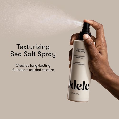 Odele Texturizing Sea Salt Spray - Boost Volume & Create Tousled Texture for Wavy Hair - 8 Fl Oz