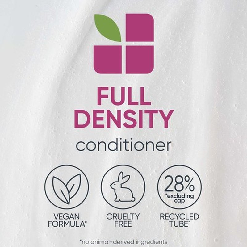 Biolage Full Density Thickening Conditioner - Moisturizes & Adds Volume With Biotin | Vegan & Cruelty-Free