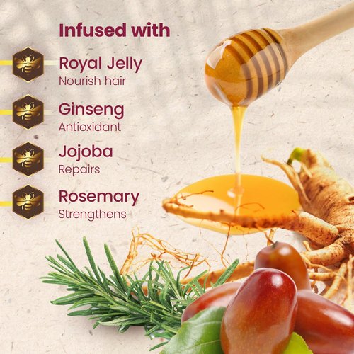 Tio Nacho Ginseng Shampoo with Royal Jelly, Herbal Hair Growth Shampoo for Stronger, Healthier Hair, Ginseng and Natural Extracts for Nourished and Revitalized Hair, 32 fl oz